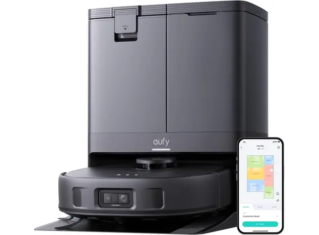 მტვერსასრუტი Eufy X10 Pro Omni B2B - Europe (excluded UK plug) Black Iteration 1, 2 image