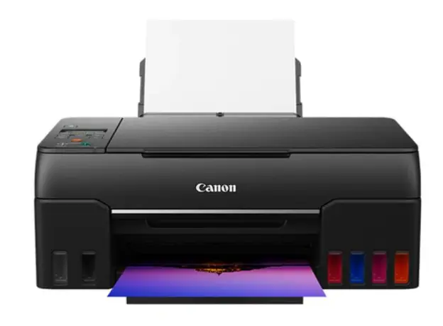 Printer Canon MFP PIXMA G640 with Scanner 600 x 1200 dpi and high yield ink bottles, printing
