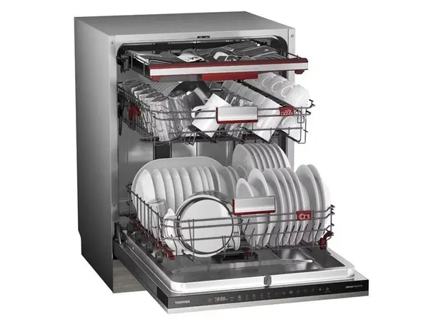 ჩასაშენებელი ჭურჭლის სარეცხი მანქანა Toshiba DW-14B4(B)-CIS, 5 image