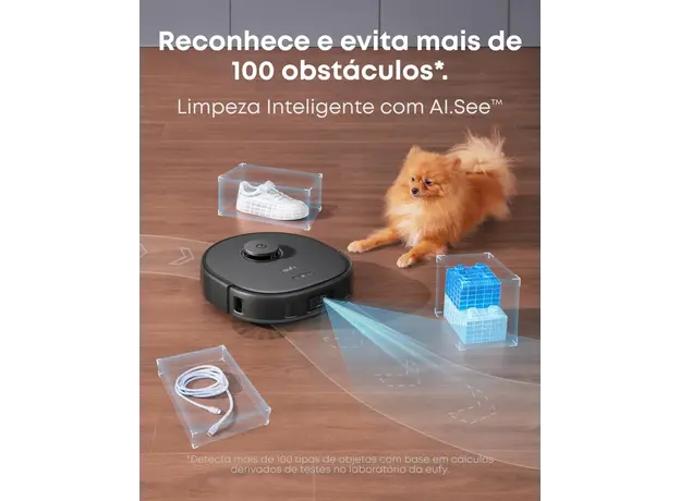 მტვერსასრუტი Eufy X10 Pro Omni B2B - Europe (excluded UK plug) Black Iteration 1, 6 image