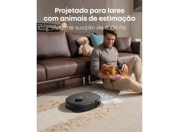 მტვერსასრუტი Eufy X10 Pro Omni B2B - Europe (excluded UK plug) Black Iteration 1, 4 image