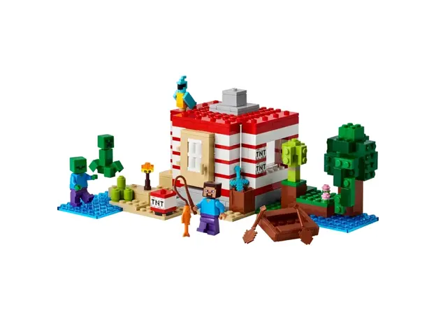 ლეგო LEGO Constructor Minecraft The TNT Jungle House, 3 image