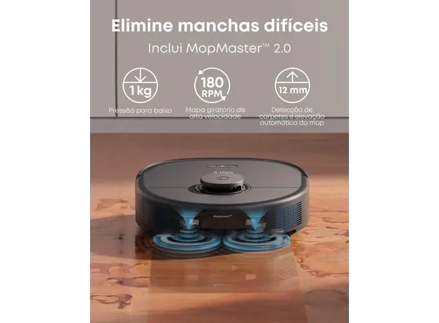 მტვერსასრუტი Eufy X10 Pro Omni B2B - Europe (excluded UK plug) Black Iteration 1, 3 image