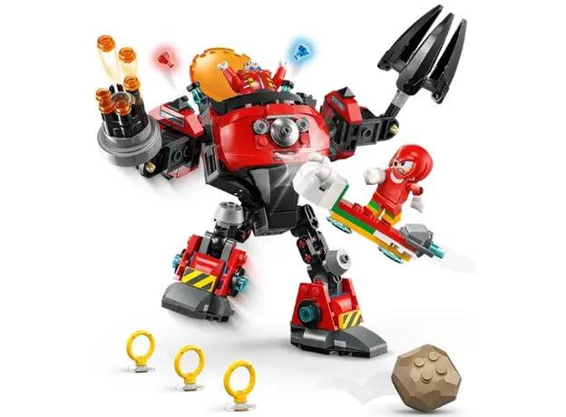 ლეგო LEGO Constructor Sonic Knuckles vs. Dr. Eggman Egg Crusher Mech, 4 image