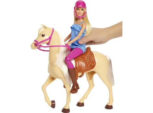 ბარბის თოჯინა MATTEL Barbie Doll & Horse, 3 image