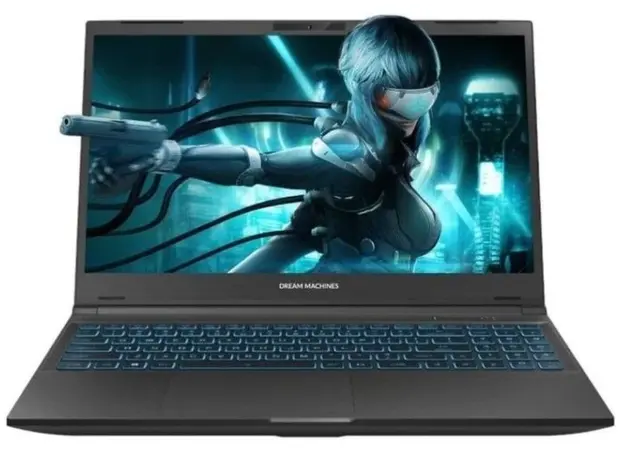 ნოუთბუქი Dream Machines Notebook RG4050-15 15.6FHD IPS, Intel i5-13420H, 32GB, F512GB, NVD4050-6, DOS, black