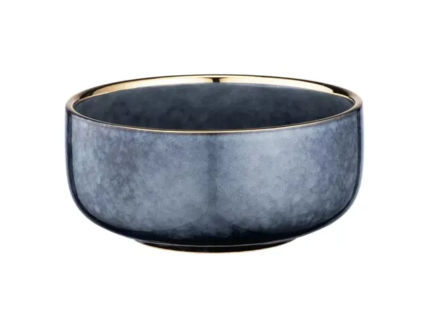 თასი Ardesto Bowl Andria, 750ml, 15.1cm, ceramics, blue-gray, 3 image