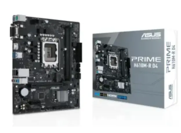 დედა დაფა ASUS PRIME H610M-R D4-SI, 5 image