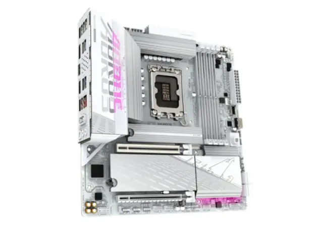 დედა დაფა Gigabyte B860M AORUS ELITE WIFI6E ICE 1.0 4DDR5 LGA1851 - 9MB86MLI6-00-G10, 3 image