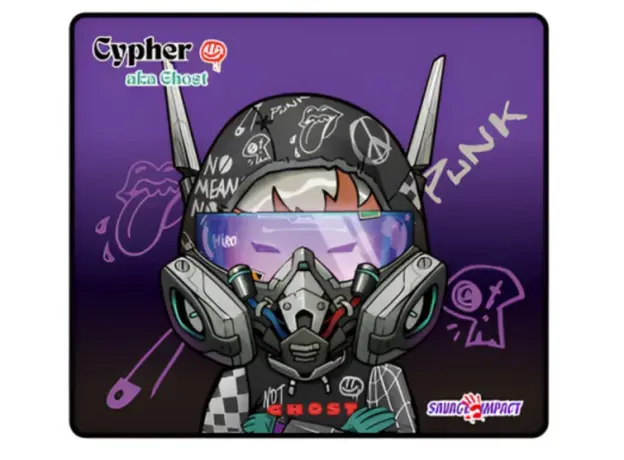 მაუსპადი A4Tech Bloody BP-45W X Savage Mouse Pad Cypher Ghost, 2 image