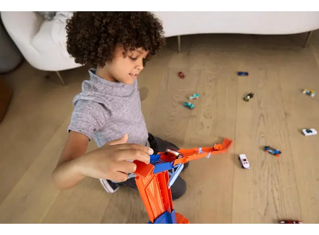 სათამაშო ავტობუსი Mattel HW City Air Drop Hauler, 6 image