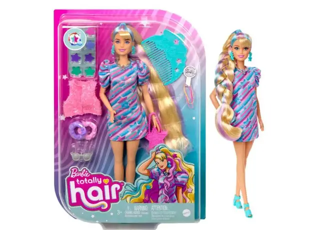 ბარბის თოჯინა Mattel Barbie® Totally Hair Doll - Blonde