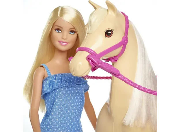 ბარბის თოჯინა MATTEL Barbie Doll & Horse, 6 image