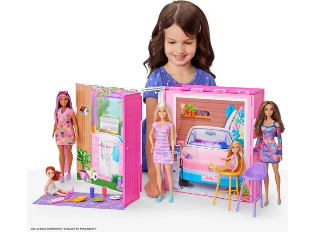 სათამაშო კომპლექტი MATTEL Barbie House, 4 image
