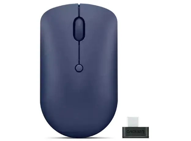 მაუსი Lenovo GY51D20871 540, Wireless, USB-C, Mouse, Abyss Blue, 3 image