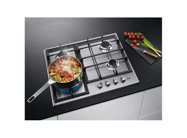 გაზქურის ზედაპირი AEG HGB64420SM, 5 image