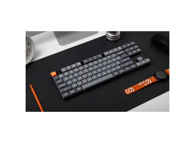 კლავიატურა Keychron K1 Max 84 keys, Gateron Red, WL/BT/USB-A, RGB, black, 5 image