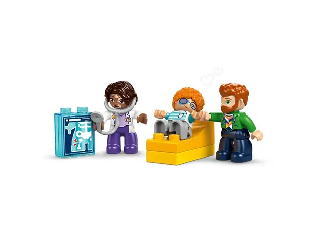 ლეგო LEGO Constructor DUPLO Town First Time Visit to the Doctor, 5 image