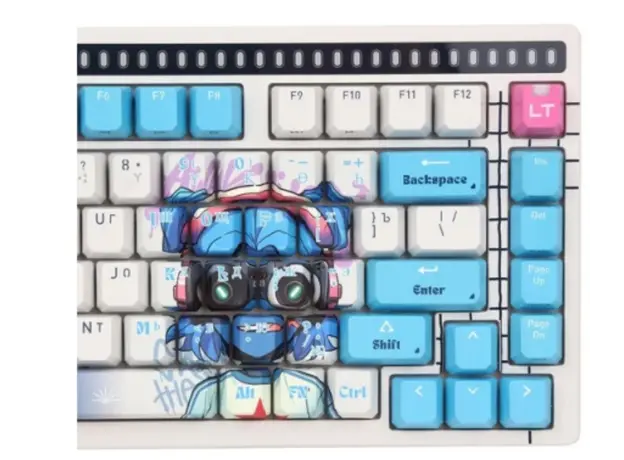 კლავიატურა A4tech Bloody AT75 Alpha Optical Switch Keyboard Nyx Mirage, 4 image