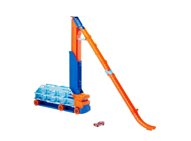 სათამაშო ავტობუსი Mattel HW City Air Drop Hauler, 4 image