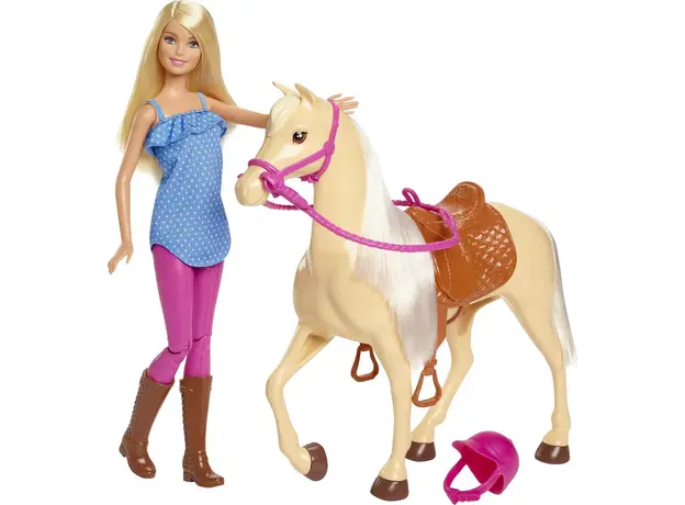 ბარბის თოჯინა MATTEL Barbie Doll & Horse, 2 image