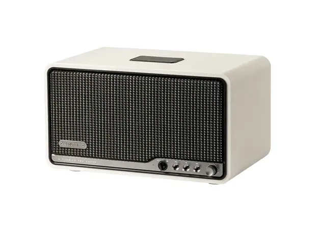 დინამიკი Edifier S300, 80W, Bluetooth, Wi-Fi (Apple AirPlay), USB-C, AUX, Tabletop Speaker, Ivory, 2 image