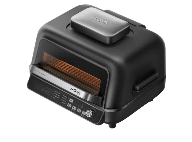 აეროგრილი Mova Indoor Air fry grill IG20 Pro Black, 3 image