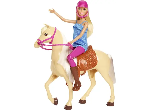 ბარბის თოჯინა MATTEL Barbie Doll & Horse, 4 image