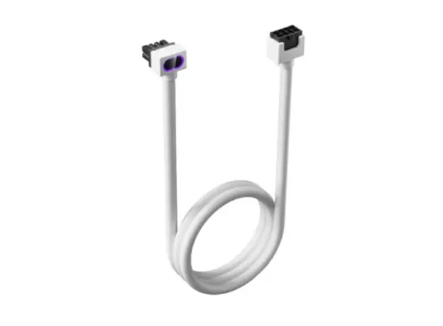 PSU კაბელის დამაგრძელებელი Asiahorse HYDRUS 8PIN CPU WHITE -A- 30CM, 2 image