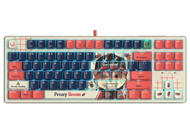 კლავიატურა A4tech Bloody AT87 Alpha Optical Switch Keyboard Proxy Boom