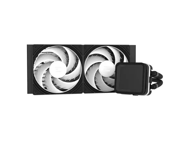 ქულერი Zalman LCS Alpha 2DS A36 ARGB, LGA1851, 1700, 1200, 115x, AM5, AM4, TDP 350W, black, 4 image