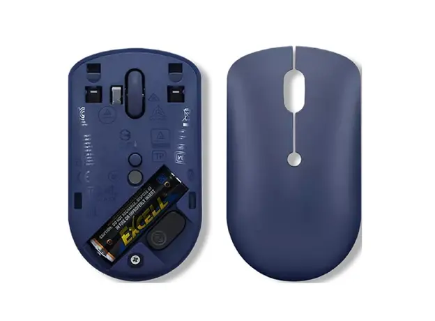 მაუსი Lenovo GY51D20871 540, Wireless, USB-C, Mouse, Abyss Blue, 6 image