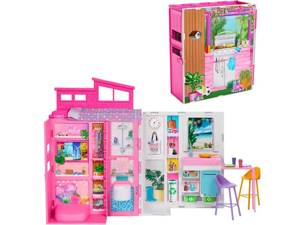 სათამაშო კომპლექტი MATTEL Barbie House, 2 image