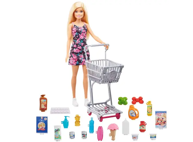 ბარბის თოჯინა Mattel GTK94-9633 Barbie Shopping Time Doll, 5 image