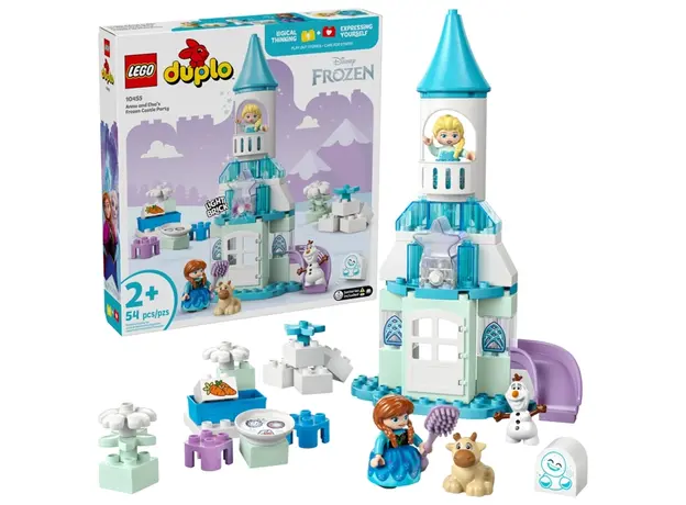 ლეგო LEGO Constructor DUPLO Disney Anna and Elsa's Frozen Castle Party Set, 3 image