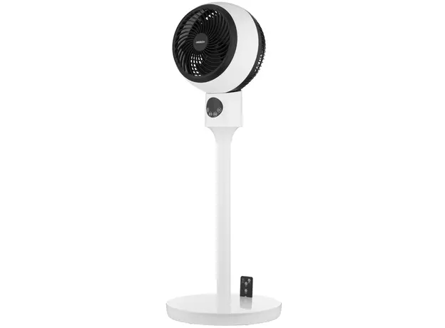 ვენტილატორი ARDESTO Floor fan, 50Вт, remote control, display, black and white, 3 image