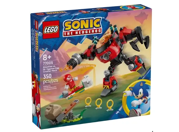 ლეგო LEGO Constructor Sonic Knuckles vs. Dr. Eggman Egg Crusher Mech