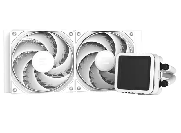 ქულერი Zalman LCS Alpha 2DS A36 ARGB, LGA1851, 1700, 1200, 115x, AM5, AM4, TDP 350W, white, 3 image