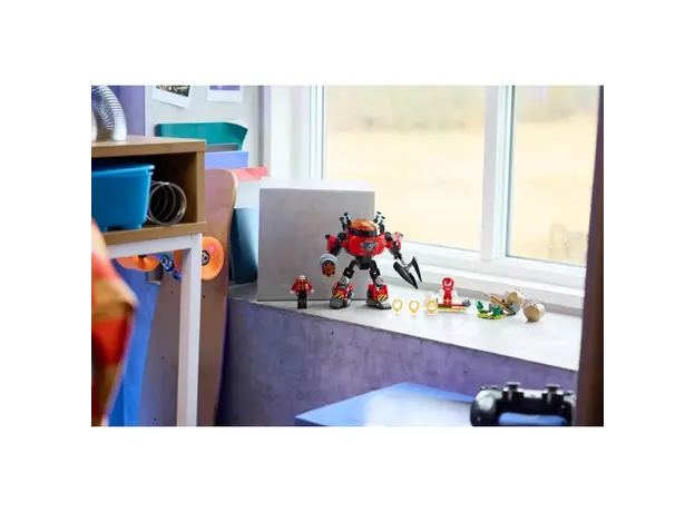 ლეგო LEGO Constructor Sonic Knuckles vs. Dr. Eggman Egg Crusher Mech, 6 image