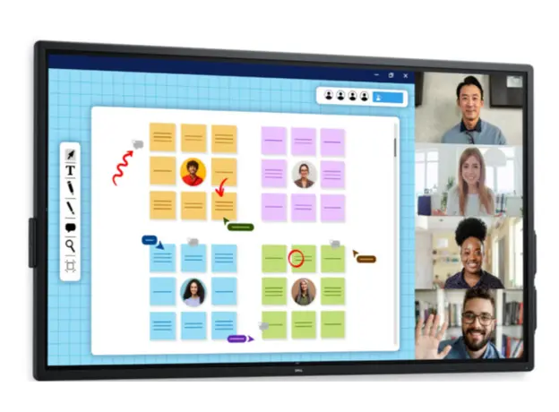 მონიტორი Dell Pro 75 Plus 4K Touch Monitor - P7525QT, 189.2 cm (74.5"), 4K, HDMI, DP, USB-C, Spkr/War 3Yr