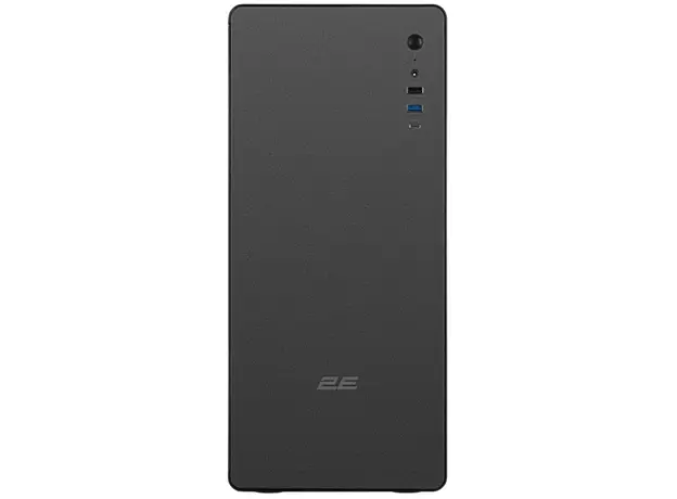 კომპიუტერის ქეისი 2E-V500B-400, PC case 2E Credo V500B-400 with PSU 2E ATX400, 1xUSB3.0, 1х USB 2.0, 1xUSB Type-C, 1x120mm, VGA 310mm, ATX, black, 4 image