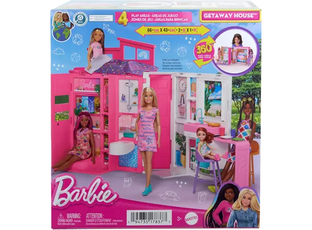 სათამაშო კომპლექტი MATTEL Barbie House, 3 image