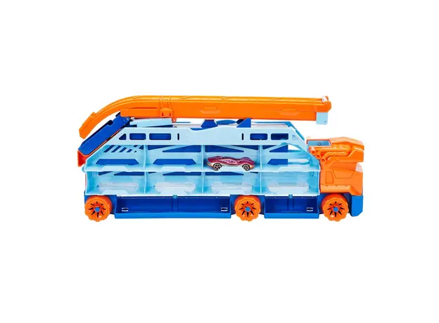 სათამაშო ავტობუსი Mattel HW City Air Drop Hauler, 3 image