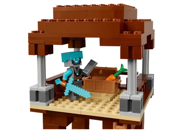 ლეგო LEGO Constructor Minecraft The Pillager Outpost and Ravager, 3 image
