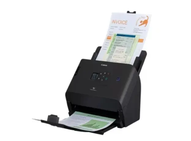 სკანერი Canon imageFORMULA DR-S250N /Front / Back / Duplex /  50ppm / 600dpi/ From 6,000 to 9,000 scans/day / RJ45, 5 image