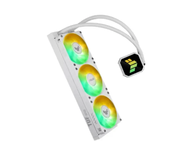ქულერი Asus TUF GAMING LC III 360 ARGB White Liquid CPU Universal Cooler - 90RC0192-B0EAY0, 3 image