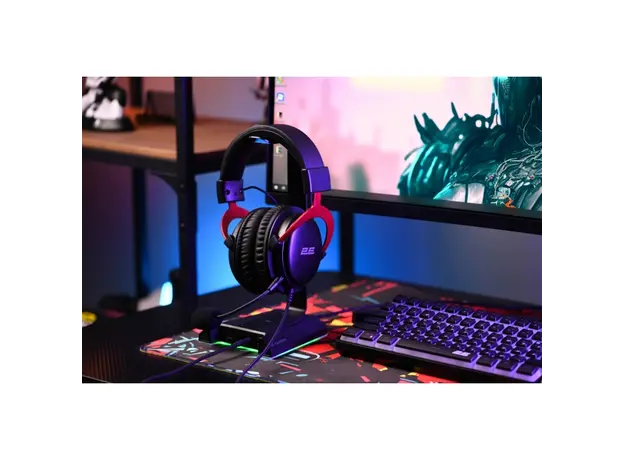 ყურსასმენი 2E GAMING Headset HG355, 7.1, mini-jack/dual 3.5мм/USB-A, 1.5/1.5/0.2m, black, 6 image