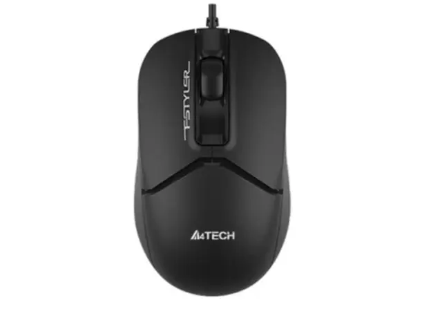 მაუსი A4tech Fstyler FM12 Wired Mouse Black