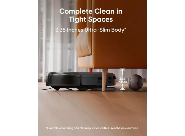 მტვერსასრუტი Eufy Robot Vacuum Omni C20 (G) - Europe (excluded UK plug) Black 1, 3 image