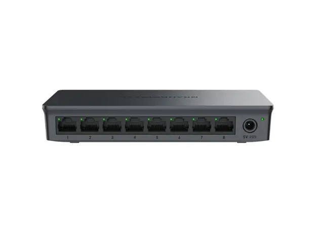 სვიჩი Grandstream GWN7701, Unmanaged Network Switches, 8-ports Gigabit Ethernet, Desktop, wall-mount, 4 image